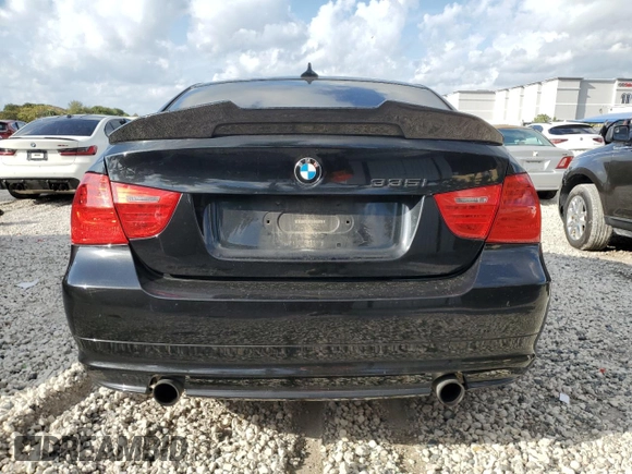 2011 BMW 3 Series 335i with VIN WBAPM5C54BE435002, listed as a Copart auction lot 47463115 with 112,636 mi miles and Salvage Title. Bid and sale history available at carsss.com. Image 6.