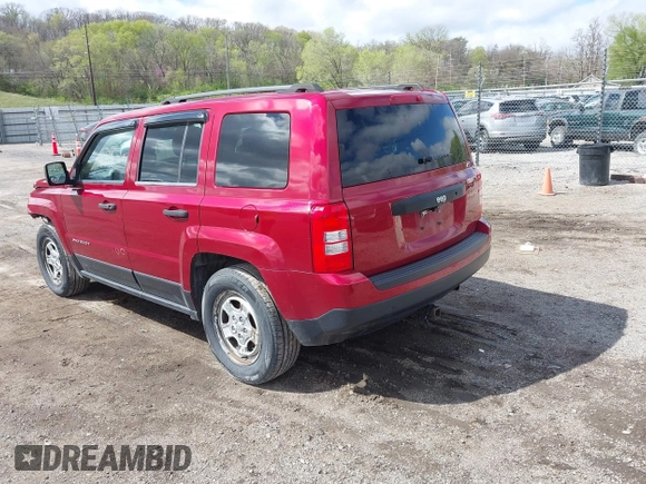 2014 Jeep Patriot Altitude with VIN 1C4NJPBAXED812973, listed as a IAAI auction lot 42096994 with 226,116 mi miles and . Bid and sale history available at DreamBid. Image 3.