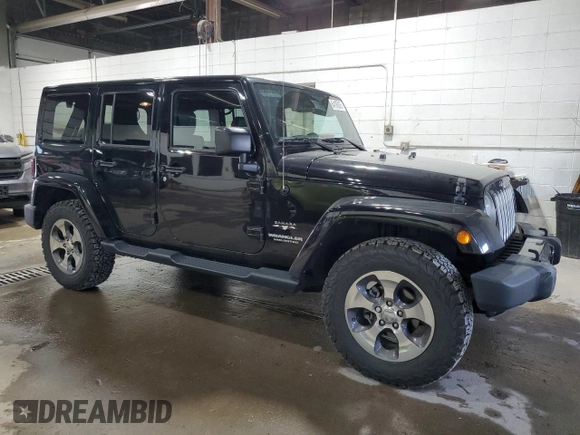 2017 Jeep Wrangler Unlimited Sahara с VIN 1C4HJWEG7HL575506, выставлен на аукционе Copart как лот 64185925 с пробегом 103 292 миль миль и Списание • Salvage title. История ставок и продаж доступна на DreamBid. Изображение 4.