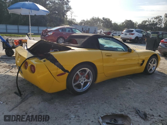 2000 Chevrolet Corvette with VIN 1G1YY32G9Y5108163, listed as a Copart auction lot 75953034 with 213,459 mi miles and Salvage Title. Bid and sale history available at carsss.com. Image 3.