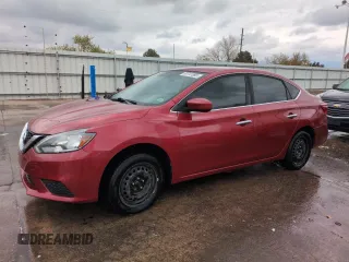 2017 Nissan Sentra SV with VIN 3N1AB7AP5HL671684, listed as a Copart auction lot 50741995 with 108,044 mi miles and Salvage Title. Bid and sale history available at carsss.com. Image 1.
