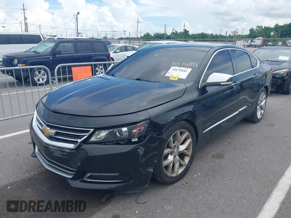 2017 Chevrolet Impala Premier with VIN 1G1145S35HU188539, listed as a IAAI auction lot 39875841 with 101,036 mi miles and . Bid and sale history available at DreamBid. Image 6.