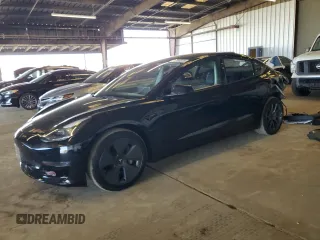 2023 Tesla Model 3 with VIN 5YJ3E1EA4PF458674, listed as a Copart auction lot 60168815 with 49,007 mi miles and Salvage title. Bid and sale history available at DreamBid. Image 1.