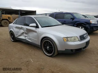 2002 Audi A4 1.8T with VIN WAULC68E72A304847, listed as a Copart auction lot 77117264 with 178,471 mi miles and Salvage Title. Bid and sale history available at carsss.com. Image 4.