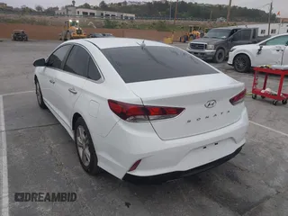 2019 Hyundai Sonata SEL with VIN 5NPE34AF2KH760654, listed as a IAAI auction lot 41877733 with 45,722 mi miles and . Bid and sale history available at DreamBid. Image 3.