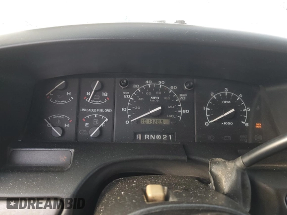 1994 Ford Bronco Custom with VIN 1FMEU15H3RLB53350, listed as a Copart auction lot 82411494 with 101,328 mi miles and Clean Title. Bid and sale history available at DreamBid. Image 9.