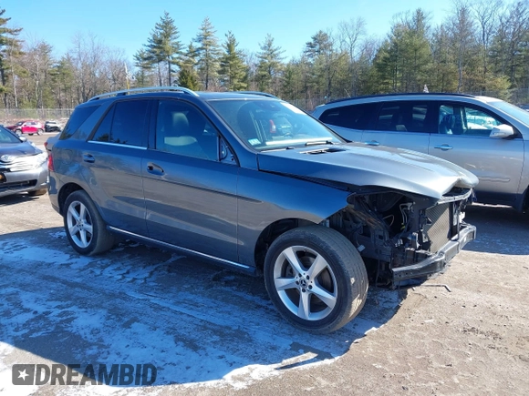 2018 Mercedes-Benz GLE 350 with VIN 4JGDA5HB1JB085059, listed as a IAAI auction lot 41957249 with 77,733 mi miles and . Bid and sale history available at DreamBid. Image 1.
