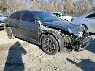 2023 Volkswagen Jetta S z VIN 3VW4M7BU9PM022937, wystawiony jako Copart lot #83599634 z przebiegiem 17 639 mil mil oraz Szkoda całkowita • Salvage title. Historia ofert i sprzedaży dostępna na DreamBid. Obrazek 4.