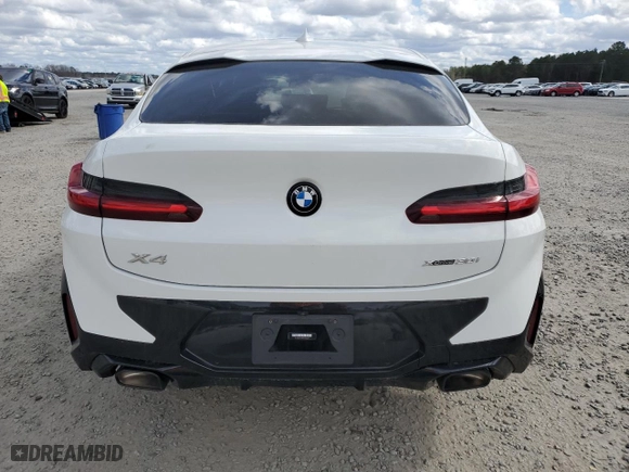 2023 BMW X4 xDrive30i with VIN 5UX33DT09P9R48389, listed as a Copart auction lot 47433455 with NaN miles and Salvage Title. Bid and sale history available at carsss.com. Image 6.