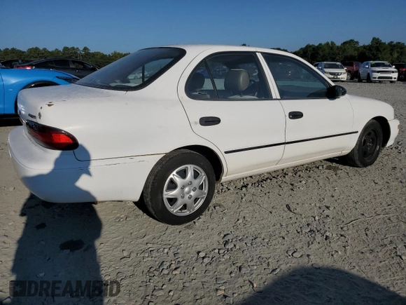 1997 Geo Prizm z VIN 1Y1SK5267VZ419527, wystawiony jako Copart lot #72395944 z przebiegiem 154 578 mil mil oraz Szkody całkowita. Historia ofert i sprzedaży dostępna na DreamBid. Obrazek 3.