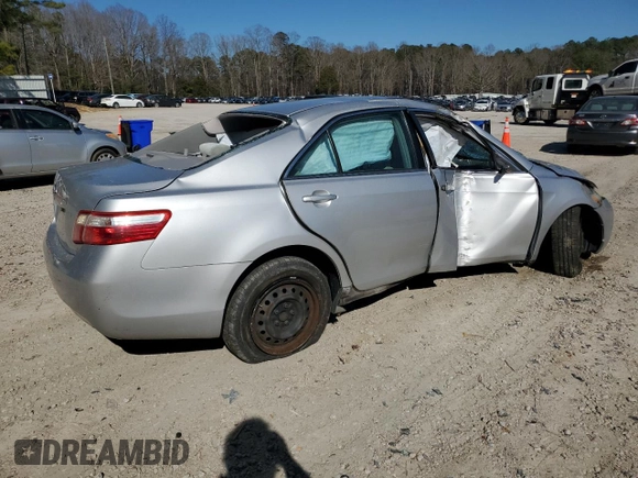 2009 Toyota Camry with VIN 4T1BE46K09U285696, listed as a Copart auction lot 48563855 with Not Provided miles and Salvage Title. Bid and sale history available at carsss.com. Image 3.