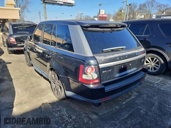 2012 Land Rover Range Rover Sport HSE with VIN SALSF2D41CA726733, listed as a Copart auction lot 43197725 with 258,935 mi miles and Clean title. Bid and sale history available at DreamBid. Image 3.