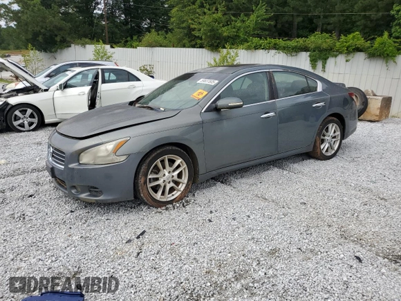 2010 Nissan Maxima SV z VIN 1N4AA5AP0AC875367, wystawiony jako Copart lot #59837805 z przebiegiem 172 537 mil mil oraz Czysty tytuł • Clean title. Historia ofert i sprzedaży dostępna na DreamBid. Obrazek 1.