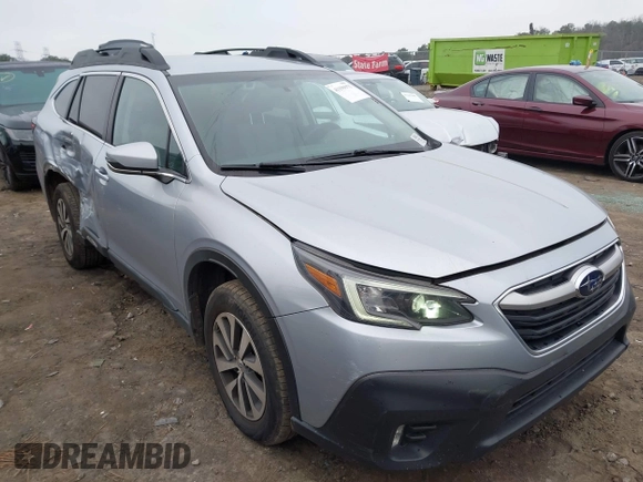 2020 Subaru Outback Premium with VIN 4S4BTACC1L3210407, listed as a IAAI auction lot 41926167 with 27,195 mi miles and . Bid and sale history available at DreamBid. Image 1.
