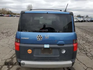 2006 Honda Element EX with VIN 5J6YH28676L016309, listed as a Copart auction lot 48168375 with 174,641 mi miles and Salvage Title. Bid and sale history available at DreamBid. Image 6.