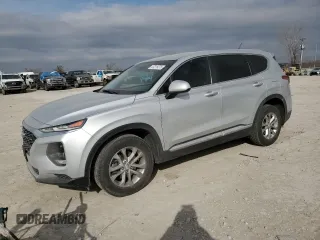 2019 Hyundai Santa Fe SE z VIN 5NMS2CAD5KH116707, wystawiony jako Copart lot #47215275 z przebiegiem 108 085 mil mil oraz Szkoda całkowita • Salvage title. Historia ofert i sprzedaży dostępna na DreamBid. Obrazek 1.