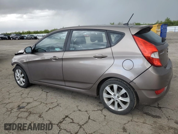 2012 Hyundai Accent SE with VIN KMHCU5AE1CU018668, listed as a Copart auction lot 49094965 with 162,405 mi miles and Salvage Title. Bid and sale history available at carsss.com. Image 2.
