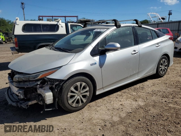 2020 Toyota Prius LE z VIN JTDKARFP4L3124967, wystawiony jako Copart lot #85278224 z przebiegiem 80 842 mil mil oraz Szkoda całkowita • Salvage title. Historia ofert i sprzedaży dostępna na DreamBid. Obrazek 1.