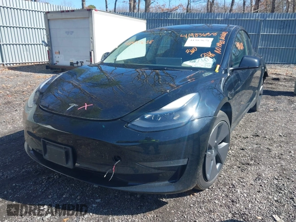2023 Tesla Model 3 Long Range with VIN 5YJ3E1EB1PF392027, listed as a IAAI auction lot 41983638 with 31,415 mi miles and . Bid and sale history available at DreamBid. Image 18.
