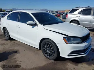 2017 Volkswagen Jetta 1.4T S with VIN 3VW167AJ0HM347112, listed as a IAAI auction lot 41819172 with 126,685 mi miles. Bid and sale history available at carsss.com. Image 1.