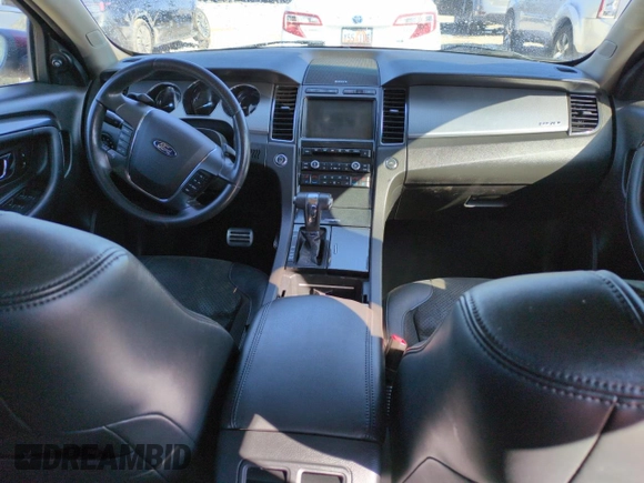 2011 Ford Taurus SHO with VIN 1FAHP2KT9BG125855, listed as a Copart auction lot 46924855 with 182,220 mi miles and Salvage Title. Bid and sale history available at DreamBid. Image 8.