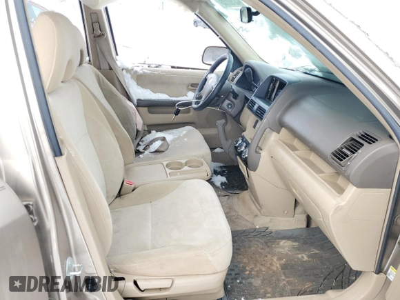 2005 Honda CR-V EX with VIN JHLRD78875C011360, listed as a Copart auction lot 45798665 with 243,679 mi miles and Salvage Title. Bid and sale history available at DreamBid. Image 7.