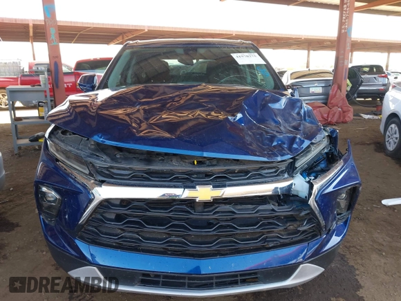 2023 Chevrolet Blazer LT z VIN 3GNKBHR40PS120009, wystawiony jako IAAI lot #41970375 z przebiegiem 71 933 mil mil oraz . Historia ofert i sprzedaży dostępna na DreamBid. Obrazek 12.