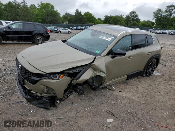 2023 Mazda CX-50 Premium Plus with VIN 7MMVABEY6PN113039, listed as a Copart auction lot 61629645 with 55,759 mi miles and Salvage title. Bid and sale history available at DreamBid. Image 1.