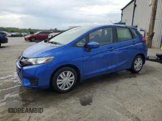 2016 Honda Fit LX with VIN JHMGK5H51GX023597, listed as a Copart auction lot 54264975 with 83,528 mi miles and Salvage Title. Bid and sale history available at carsss.com. Image 1.