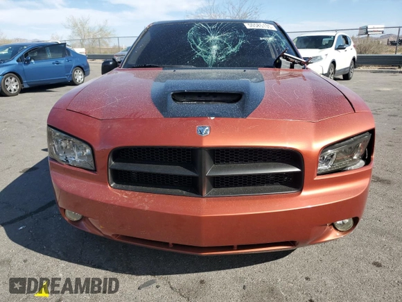 2006 Dodge Charger R/T with VIN 2B3KA53HX6H410069, listed as a Copart auction lot 50585135 with 191,048 mi miles and Salvage Title. Bid and sale history available at carsss.com. Image 5.