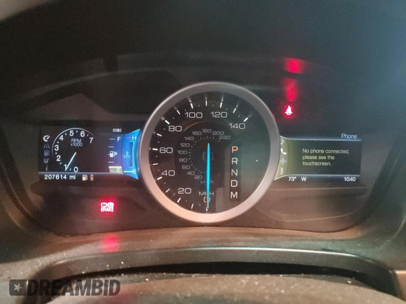 2012 Ford Explorer XLT z VIN 1FMHK8D80CGA35740, wystawiony jako Copart lot #61527445 z przebiegiem 207 614 mil mil oraz Szkoda całkowita • Salvage title. Historia ofert i sprzedaży dostępna na DreamBid. Obrazek 9.