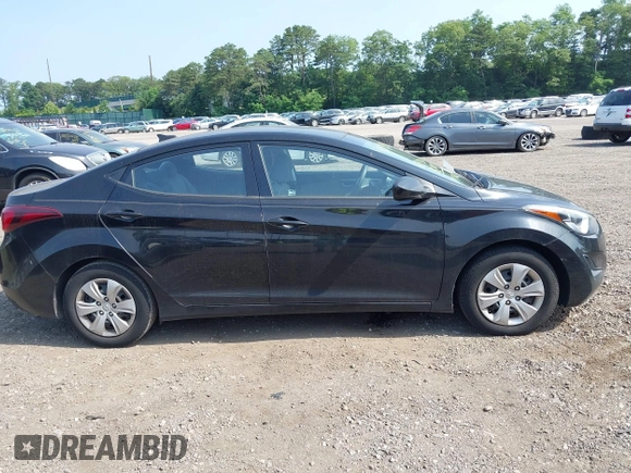 2016 Hyundai Elantra SE with VIN 5NPDH4AE8GH762081, listed as a IAAI auction lot 42549545 with 69,586 mi miles and . Bid and sale history available at DreamBid. Image 13.