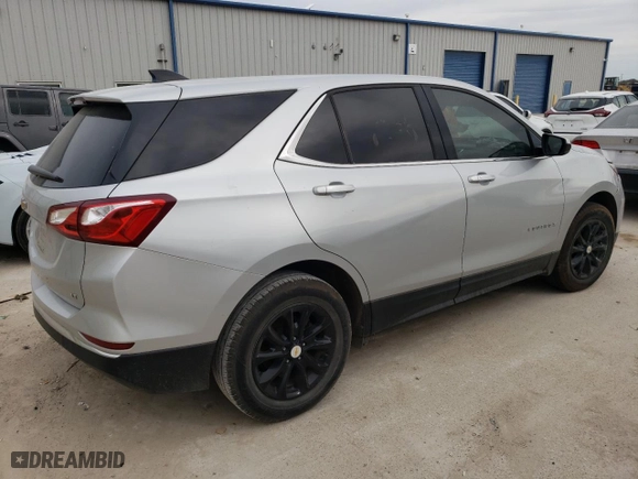 2020 Chevrolet Equinox LT with VIN 2GNAXKEV0L6107942, listed as a Copart auction lot 47986735 with 94,800 mi miles and Clean Title. Bid and sale history available at carsss.com. Image 3.