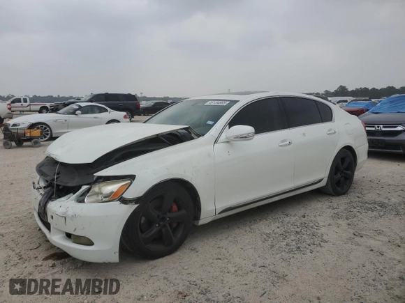 2008 Lexus GS 350 with VIN JTHBE96S680036213, listed as a Copart auction lot 49134665 with 104,614 mi miles and Clean Title. Bid and sale history available at carsss.com. Image 1.