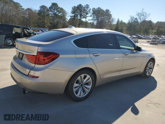 2011 BMW 5 Series 535i with VIN WBASN2C59BC201312, listed as a Copart auction lot 41566645 with 135,782 mi miles and Salvage Title. Bid and sale history available at carsss.com. Image 3.