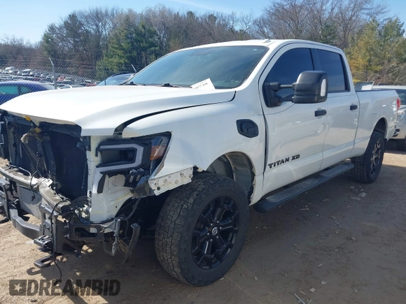 2018 Nissan Titan XD SV with VIN 1N6BA1F40JN523851, listed as a IAAI auction lot 41800730 with 104,527 mi miles. Bid and sale history available at carsss.com. Image 18.