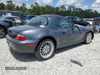 2001 BMW Z3 3.0 z VIN WBACN534X1LJ55047, wystawiony jako Copart lot #67325994 z przebiegiem 22 425 mil mil oraz Szkody całkowita. Historia ofert i sprzedaży dostępna na DreamBid. Obrazek 3.