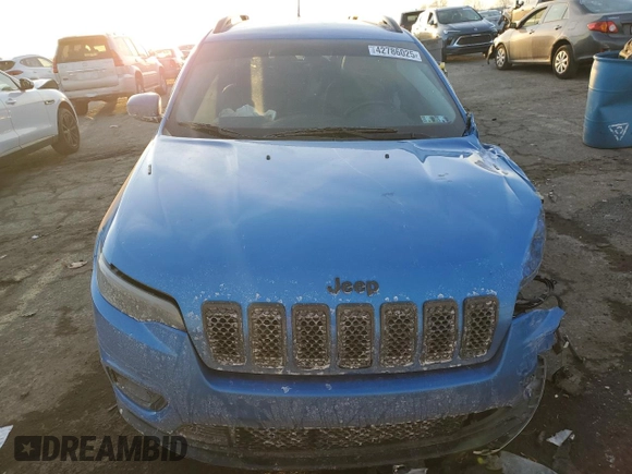 2020 Jeep Cherokee Altitude with VIN 1C4PJMLN4LD540684, listed as a Copart auction lot 42786025 with 74,541 mi miles and Salvage Title. Bid and sale history available at carsss.com. Image 5.