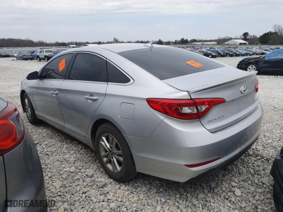 2015 Hyundai Sonata 2.4L SE with VIN 5NPE24AF9FH245448, listed as a Copart auction lot 51955425 with 0 mi miles and Salvage Title. Bid and sale history available at carsss.com. Image 2.