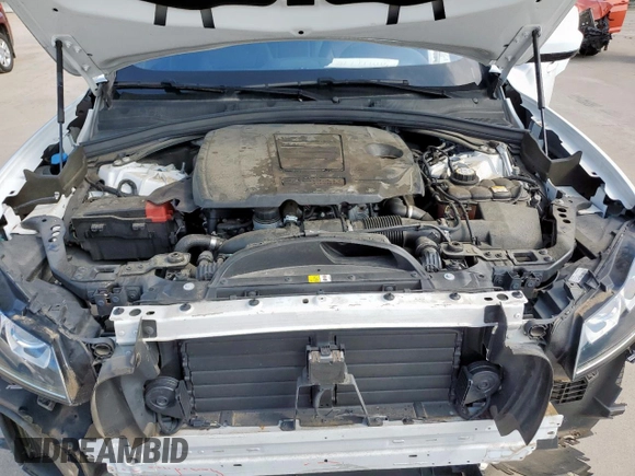2019 Jaguar F-Pace 25t Premium with VIN SADCJ2FX3KA397408, listed as a Copart auction lot 59347685 with 19,340 mi miles and Salvage title. Bid and sale history available at DreamBid. Image 12.