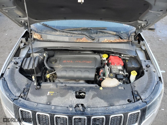 2020 Jeep Compass Latitude with VIN 3C4NJDBB3LT217655, listed as a Copart auction lot 46462235 with 55,540 mi miles and Salvage Title. Bid and sale history available at carsss.com. Image 12.