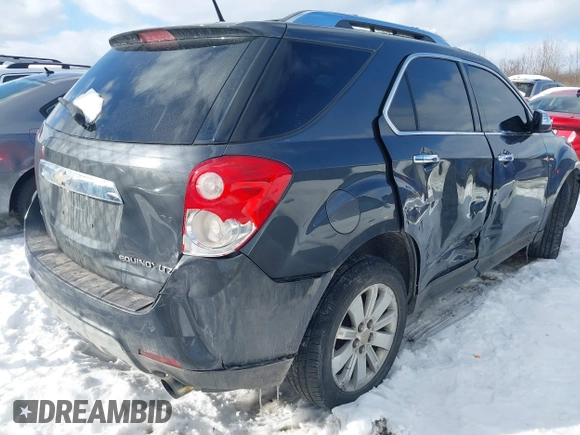 2010 Chevrolet Equinox LTZ with VIN 2CNFLGEY3A6210492, listed as a IAAI auction lot 41510035 with 142,999 mi miles and . Bid and sale history available at DreamBid. Image 4.