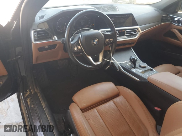 2023 BMW 4 Series 430i z VIN WBA23AT02PCL58336, wystawiony jako Copart lot #50940835 z przebiegiem 22 680 mil mil oraz Szkoda całkowita • Salvage title. Historia ofert i sprzedaży dostępna na DreamBid. Obrazek 8.