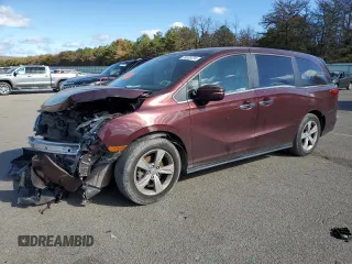 2019 Honda Odyssey EX-L with VIN 5FNRL6H70KB072288, listed as a Copart auction lot 76326724 with Not Provided miles and Non Repairable. Bid and sale history available at DreamBid. Image 1.