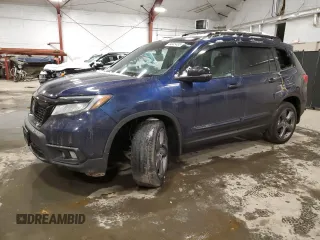 2021 Honda Passport Touring with VIN 5FNYF8H9XMB032027, listed as a Copart auction lot 44045495 with 78,693 mi miles and Salvage Title. Bid and sale history available at carsss.com. Image 1.