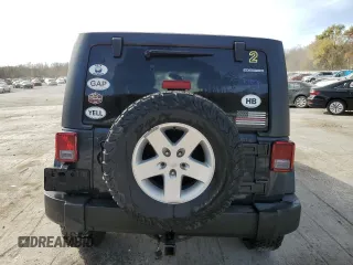 2018 Jeep Wrangler JK Unlimited Sport S with VIN 1C4BJWDG1JL896390, listed as a Copart auction lot 78167144 with 114,813 mi miles and Salvage Title. Bid and sale history available at carsss.com. Image 6.
