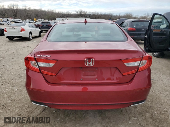 2018 Honda Accord EX with VIN 1HGCV1F48JA113271, listed as a Copart auction lot 50083925 with 31,299 mi miles and Salvage Title. Bid and sale history available at DreamBid. Image 6.