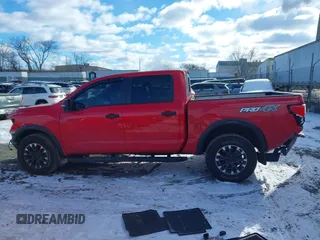 2021 Nissan Titan Pro-4X with VIN 1N6AA1ED6MN532524, listed as a IAAI auction lot 41225606 with 44,225 mi miles and . Bid and sale history available at DreamBid. Image 15.