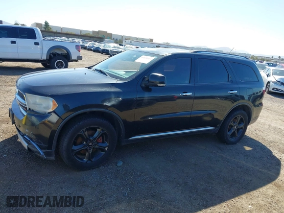 2013 Dodge Durango Crew with VIN 1C4RDHDG6DC508785, listed as a IAAI auction lot 41820911 with 186,359 mi miles. Bid and sale history available at carsss.com. Image 14.