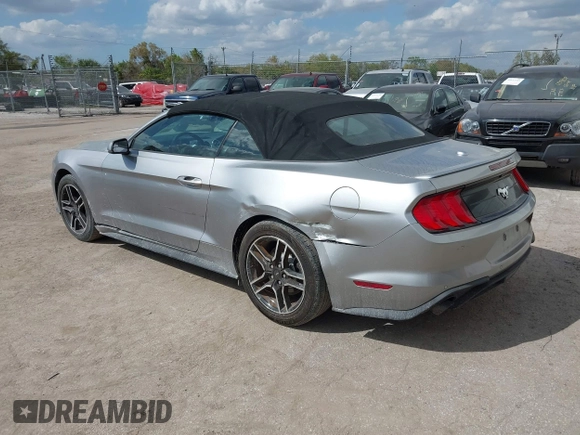 2020 Ford Mustang EcoBoost with VIN 1FATP8UH1L5137310, listed as a IAAI auction lot 41672021 with 90,246 mi miles. Bid and sale history available at carsss.com. Image 3.